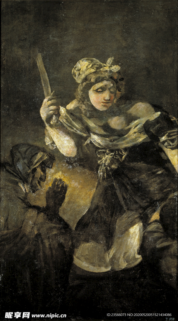 欧式古典油画作品