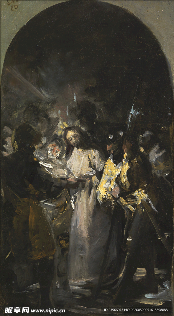 欧式古典油画作品