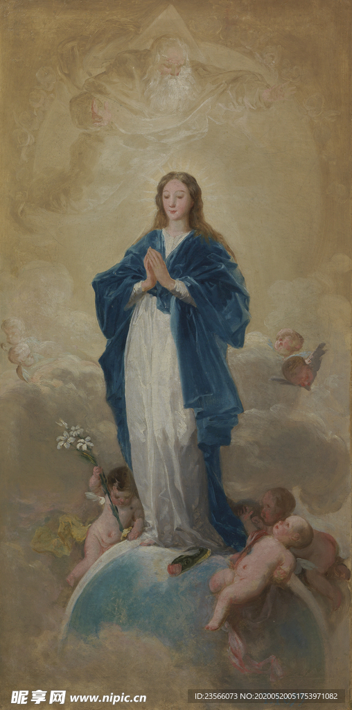 欧式古典油画作品