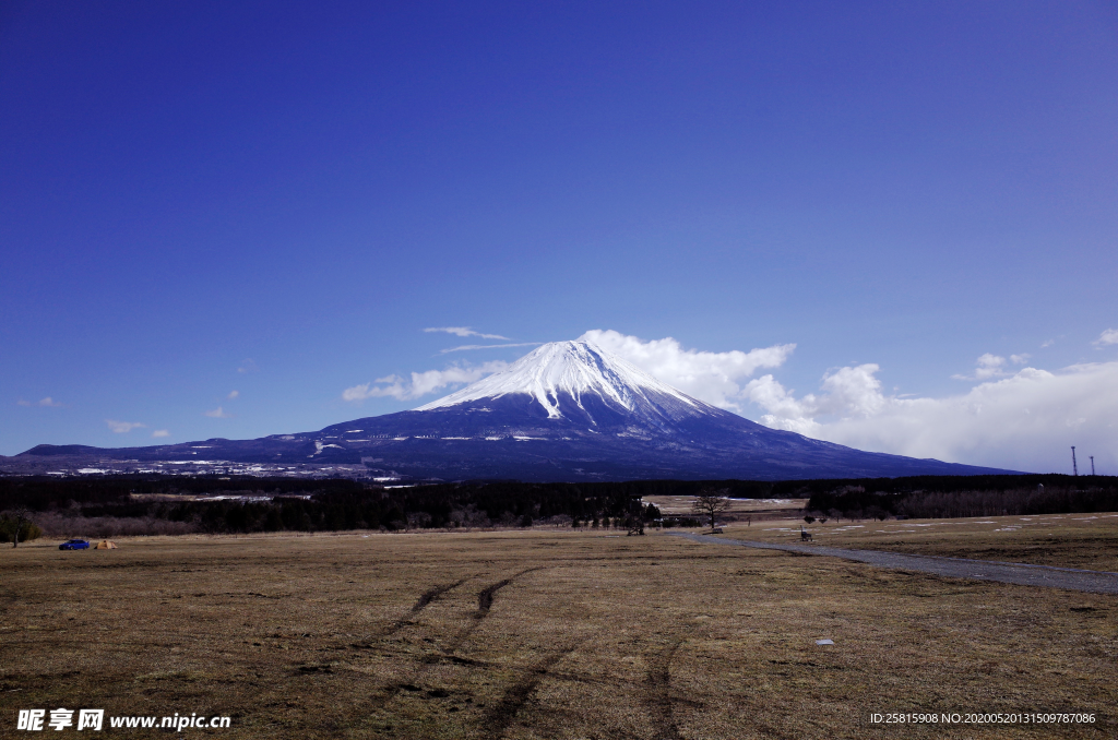 富士山火山图片