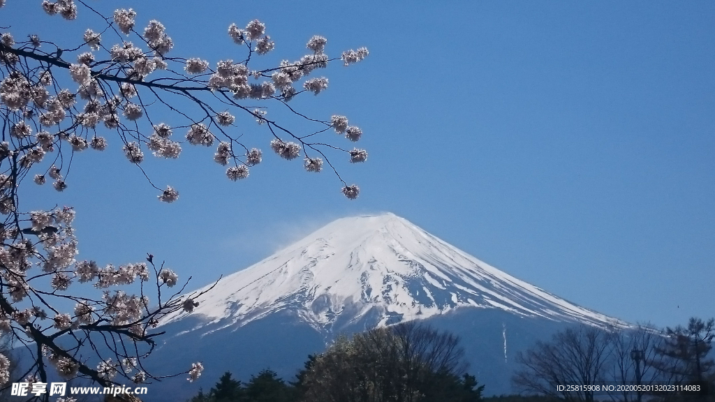 富士山火山图片