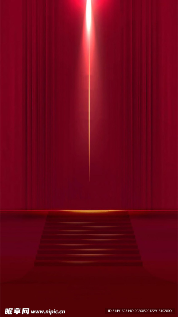 红色背景 红色会议背景 红色科