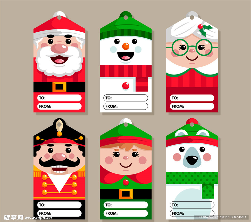 圣诞老人卡片