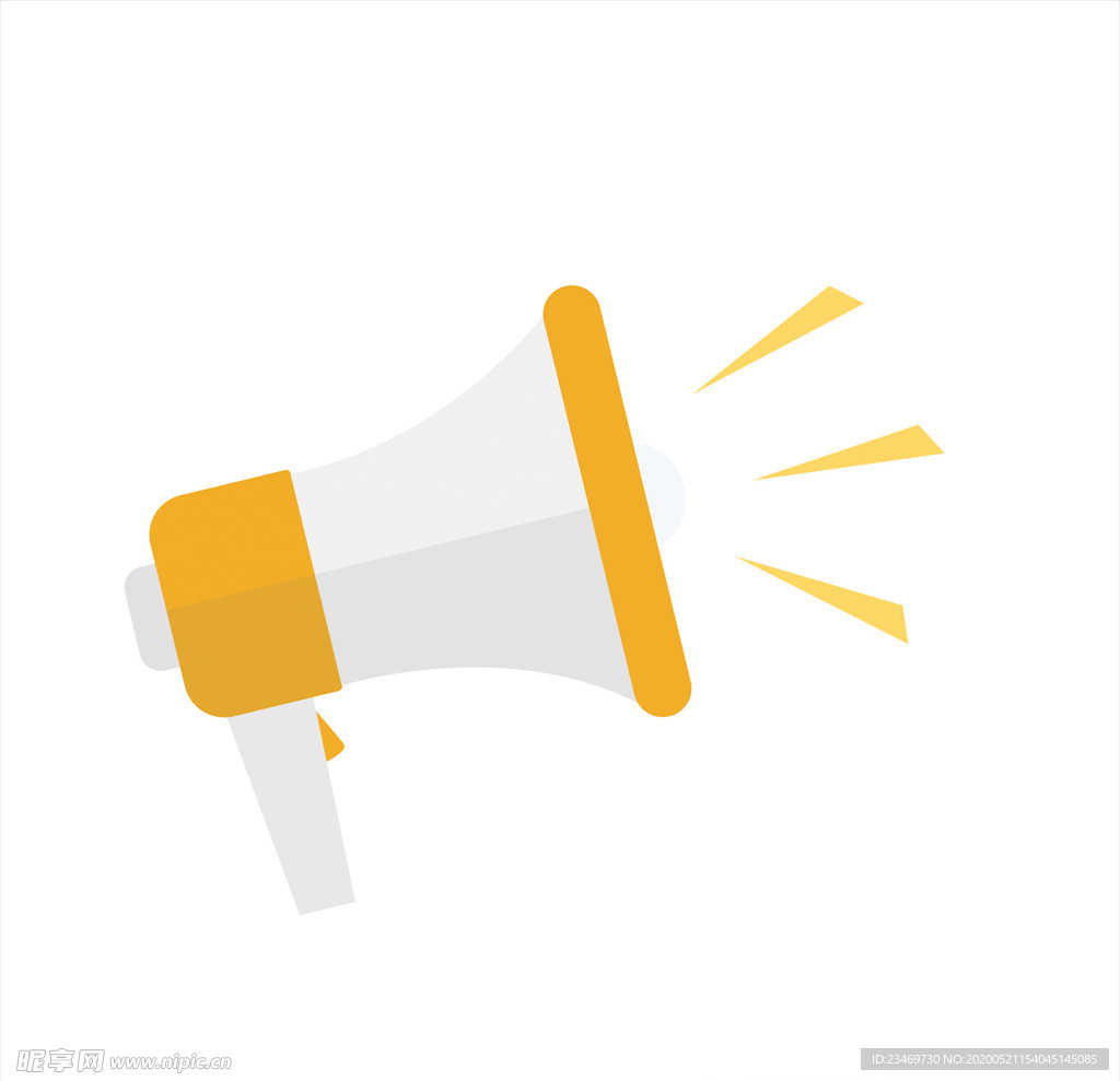 扬声器 呼喊 卡通 夸张 喇叭