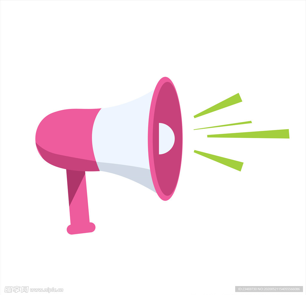 扬声器 呼喊 卡通 夸张 喇叭