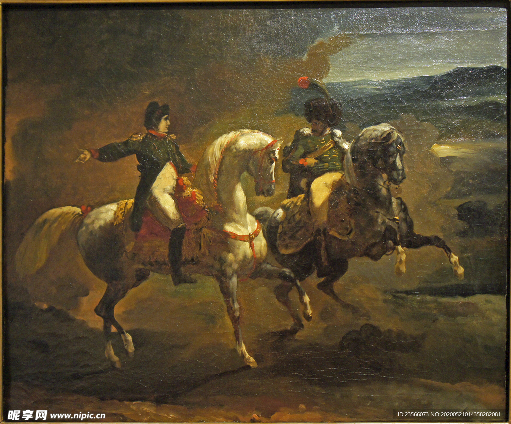 复古人物形象绘画