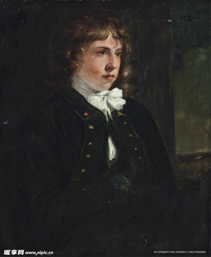 复古人物形象绘画