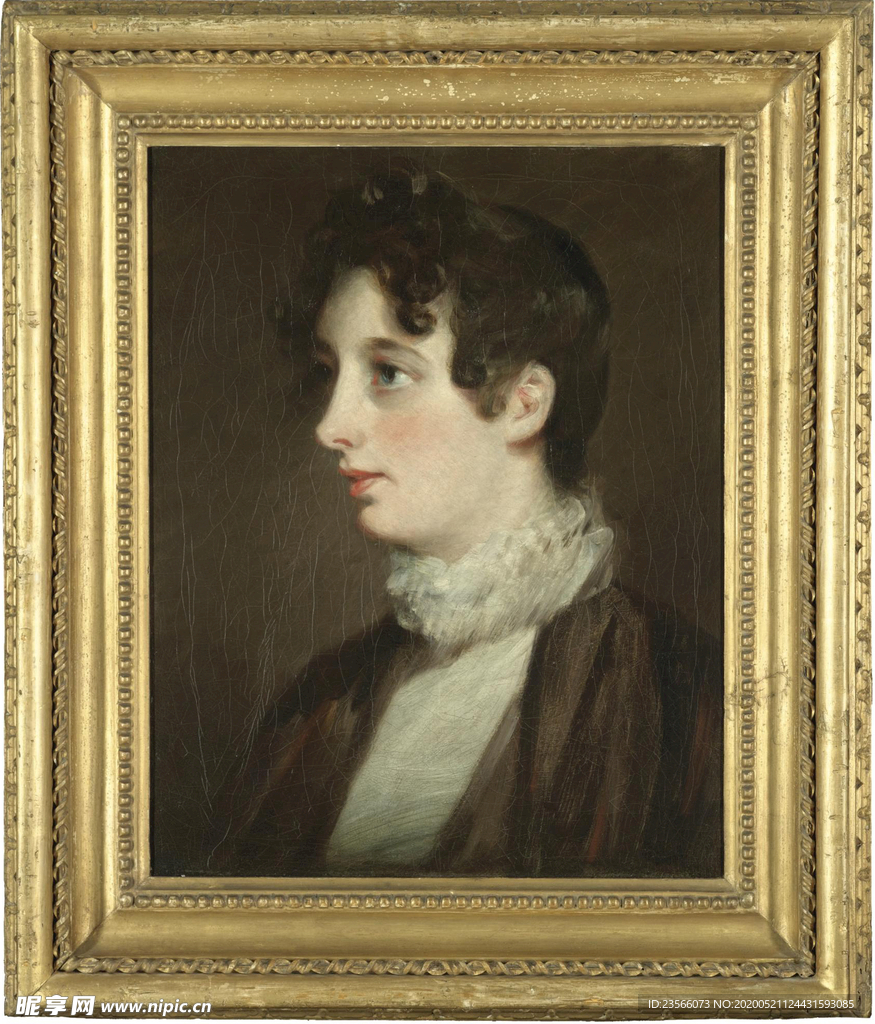 复古人物形象绘画