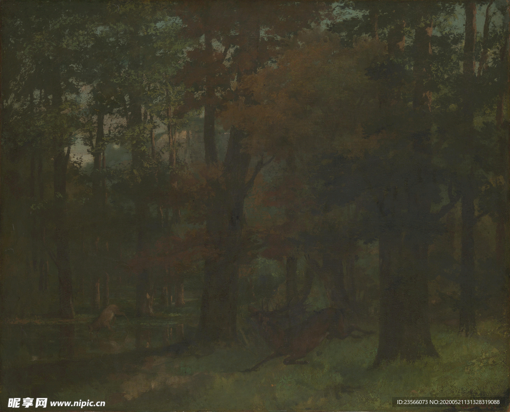 复古写实主义油画