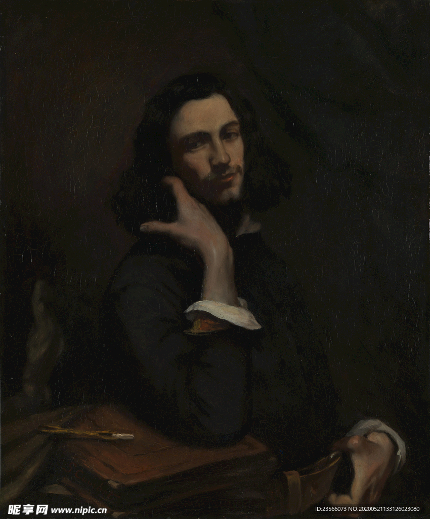 复古写实主义人物油画