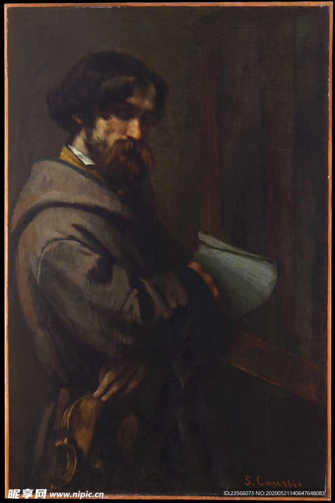 复古人物形象绘画