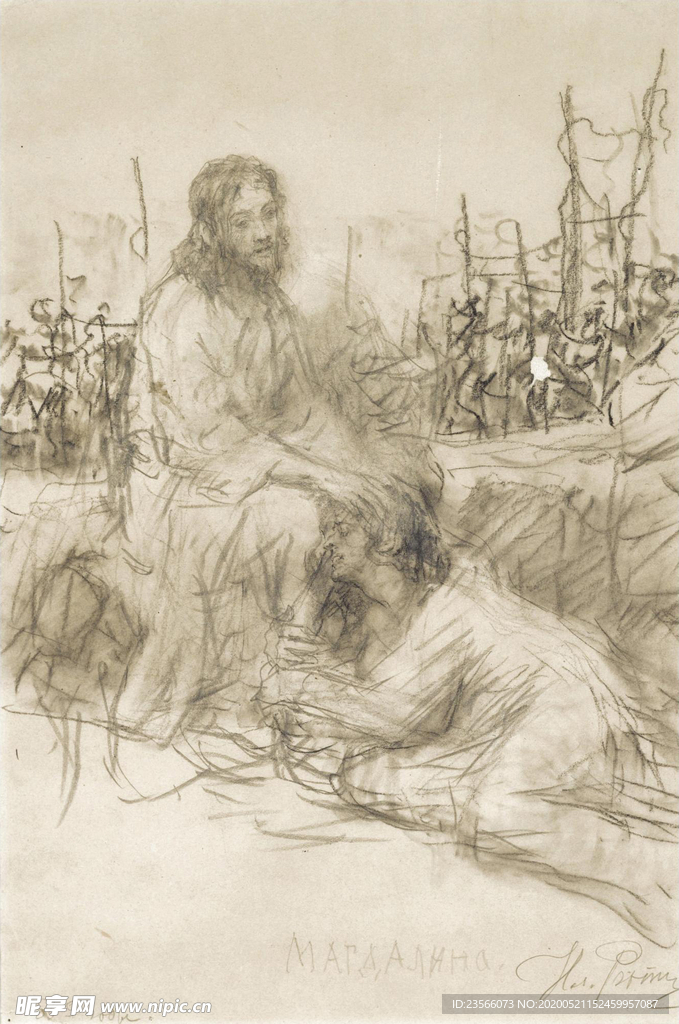 复古写实主义人物绘画