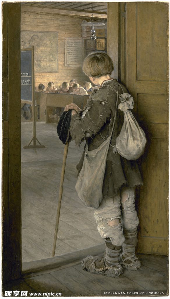 复古人物形象绘画