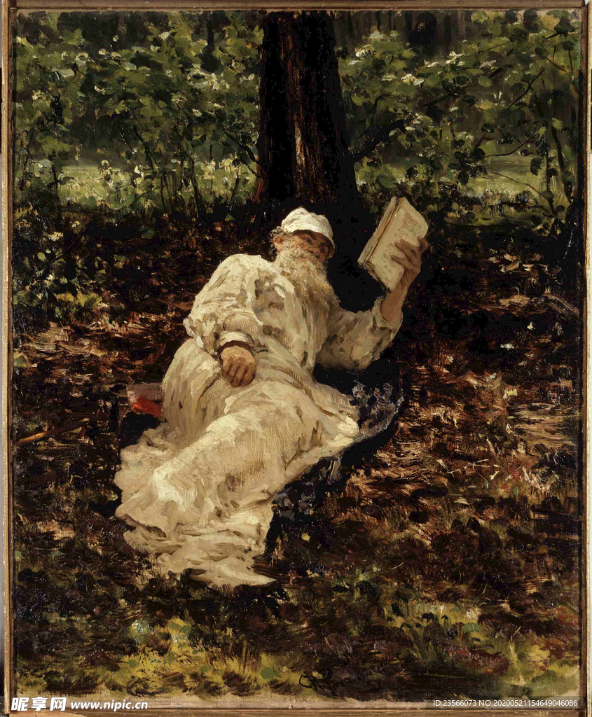 复古人物形象绘画