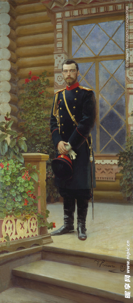 复古人物形象绘画