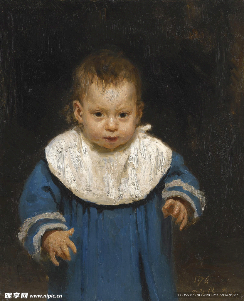 复古人物形象绘画