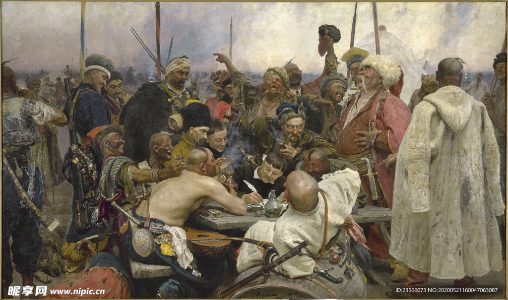 复古人物形象绘画