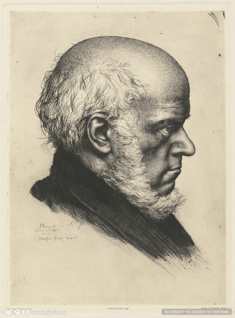 复古人物形象绘画