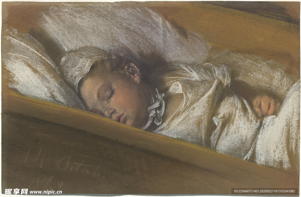 复古人物形象绘画