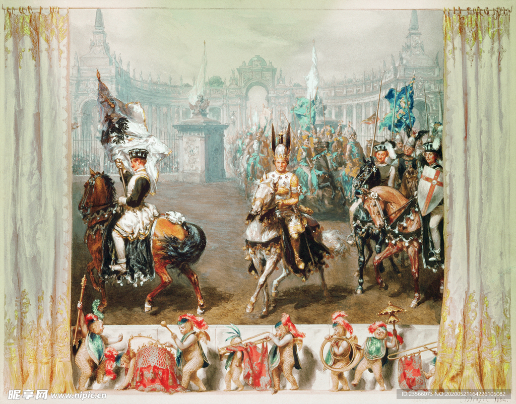 复古写实主义人物绘画