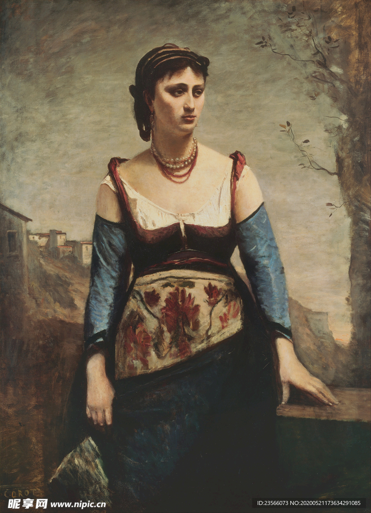 复古写实主义人物绘画