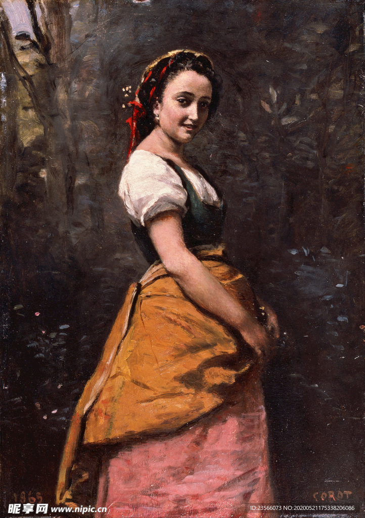 复古写实主义人物绘画