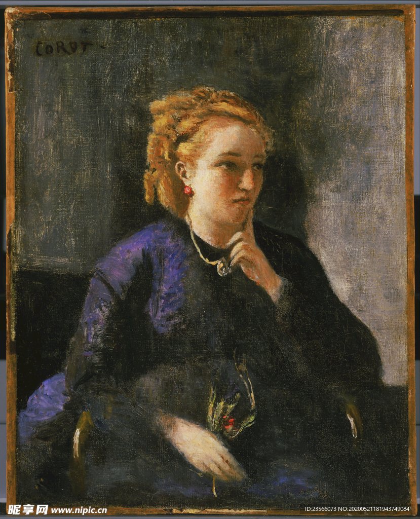 复古写实主义人物绘画