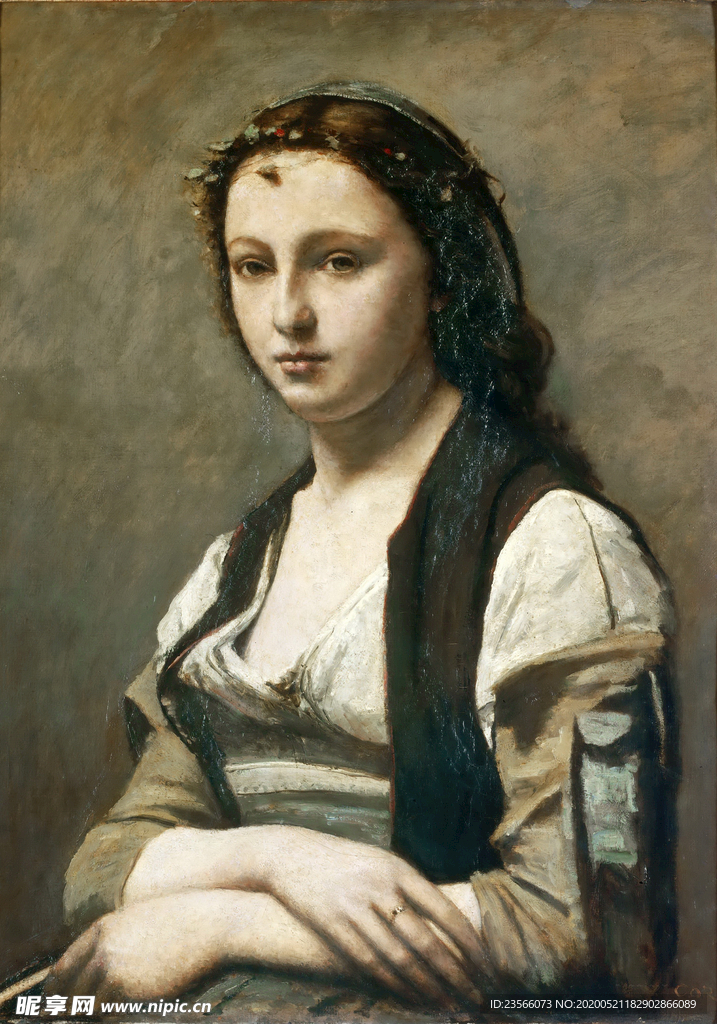 复古写实主义人物绘画