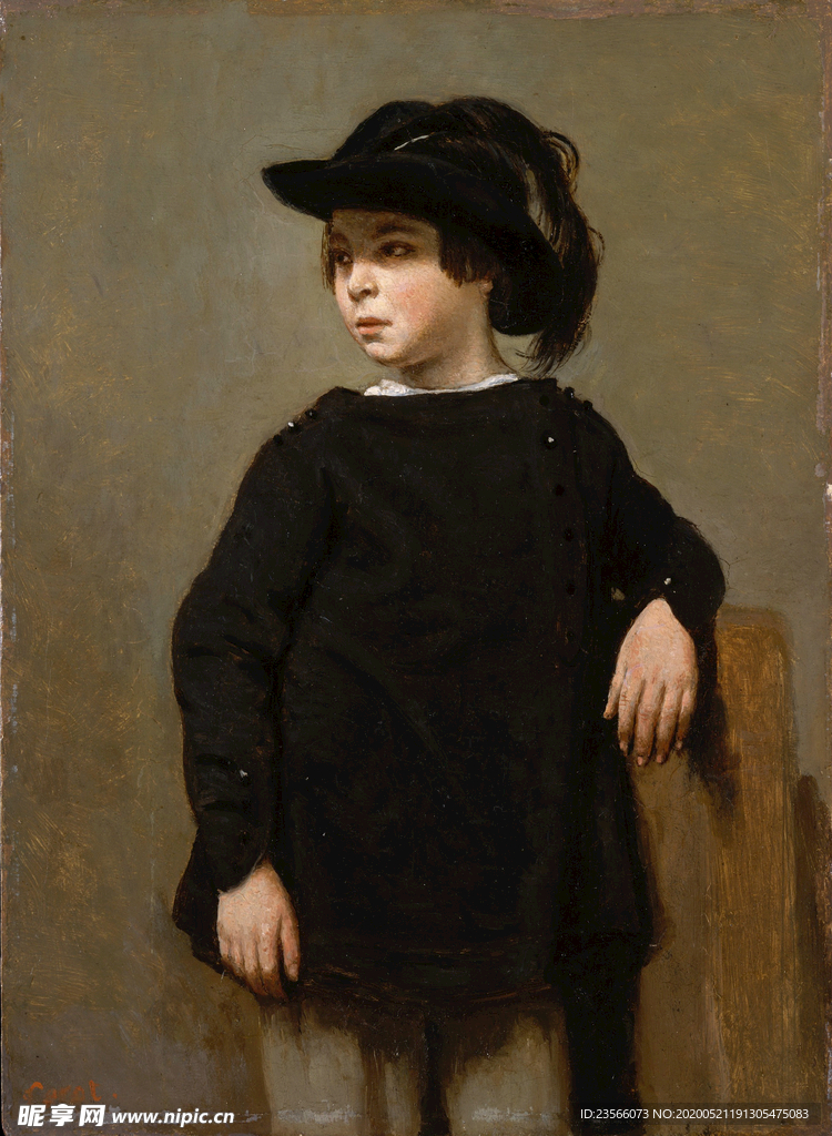 复古写实主义人物绘画