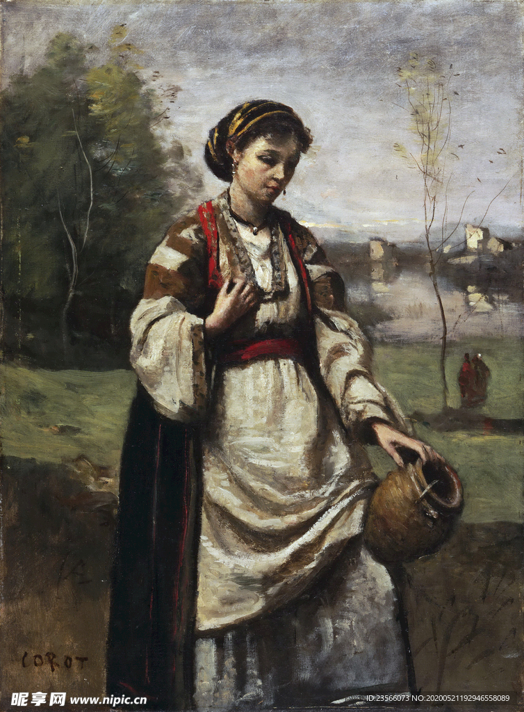 复古写实主义人物绘画