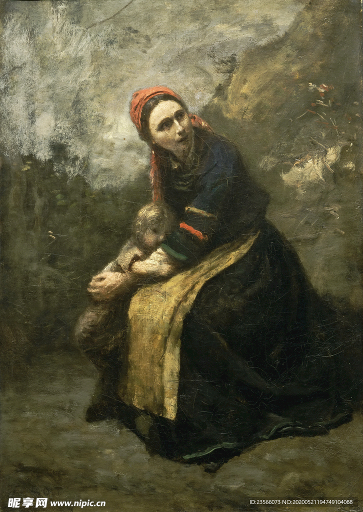 复古写实主义人物绘画