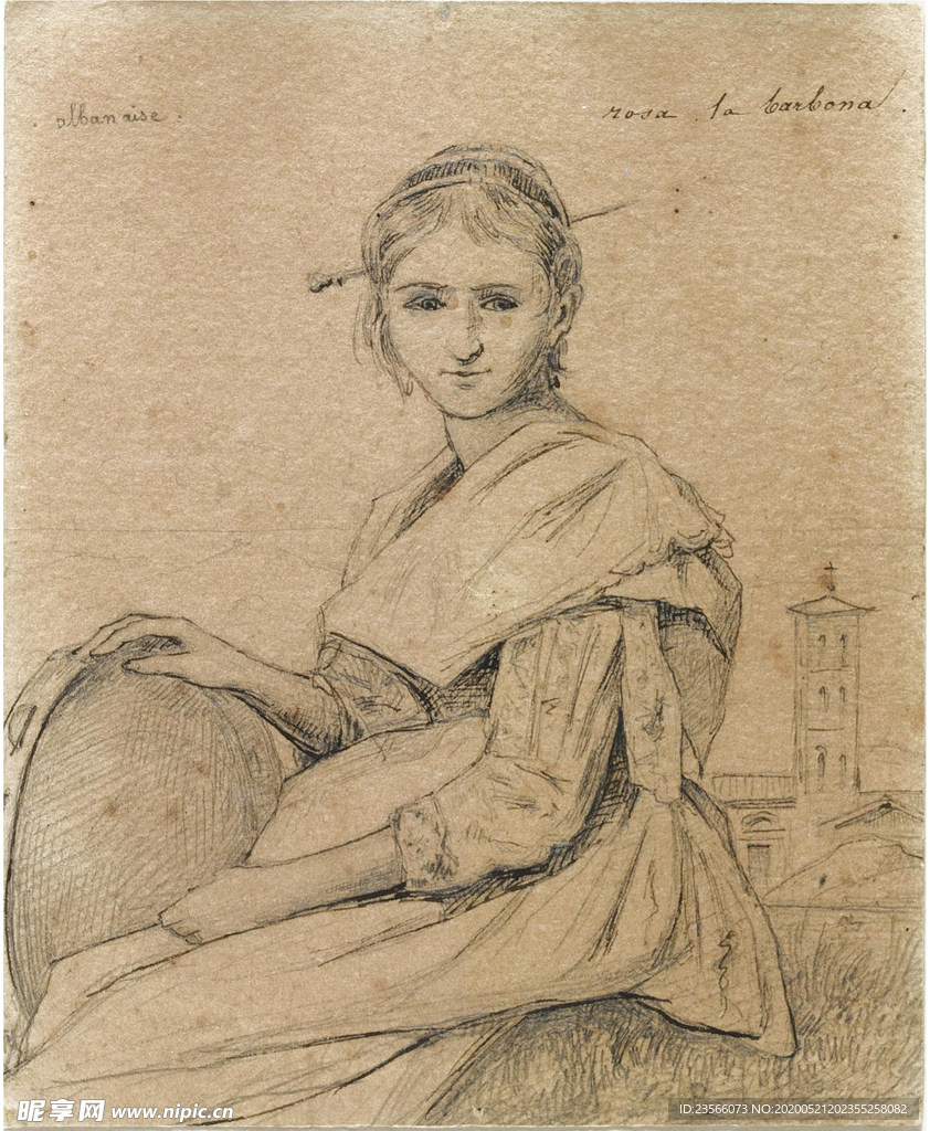 复古写实主义人物绘画