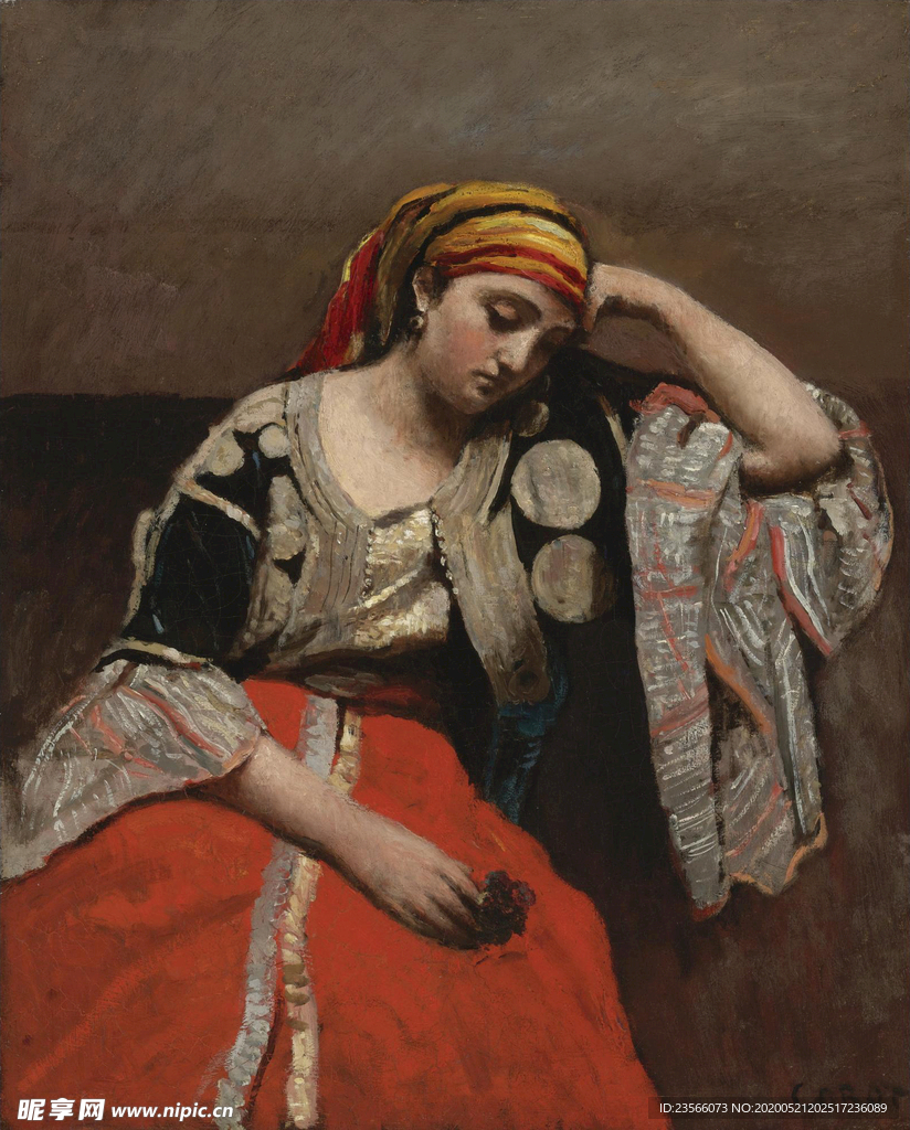 复古写实主义人物绘画