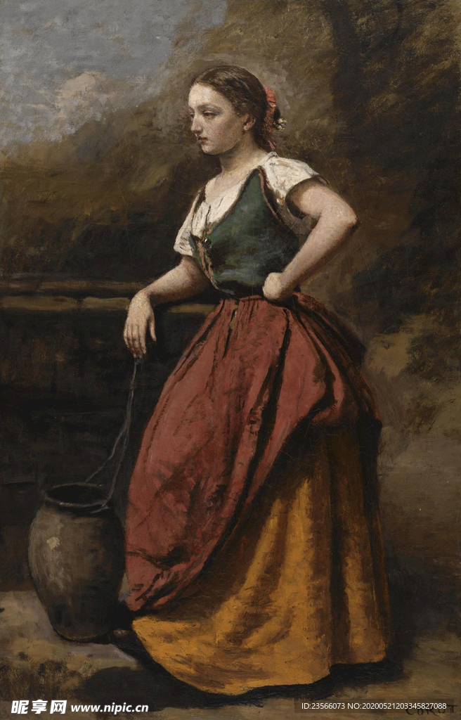 复古写实主义人物绘画