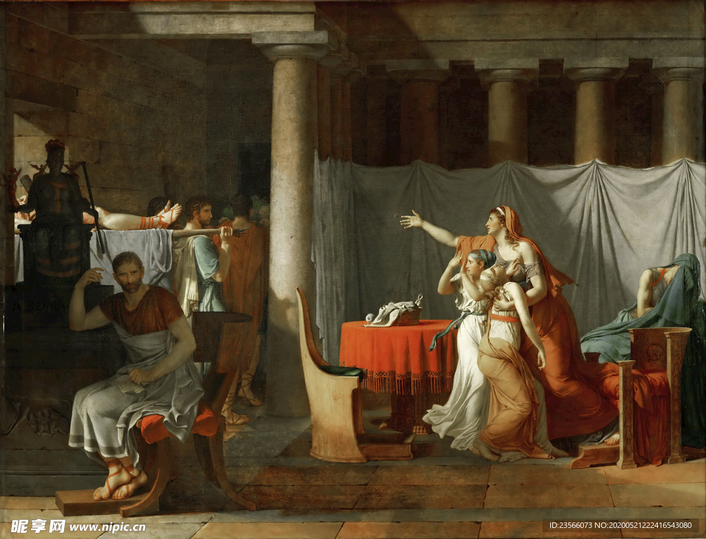 复古写实主义人物绘画