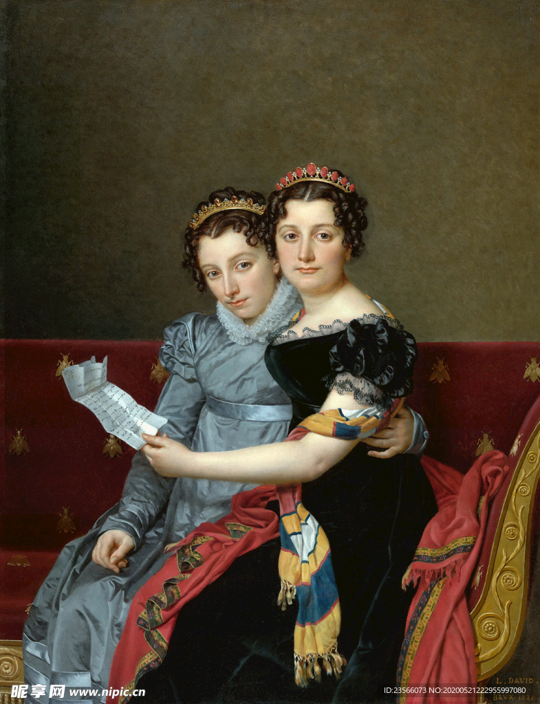 复古写实主义人物绘画