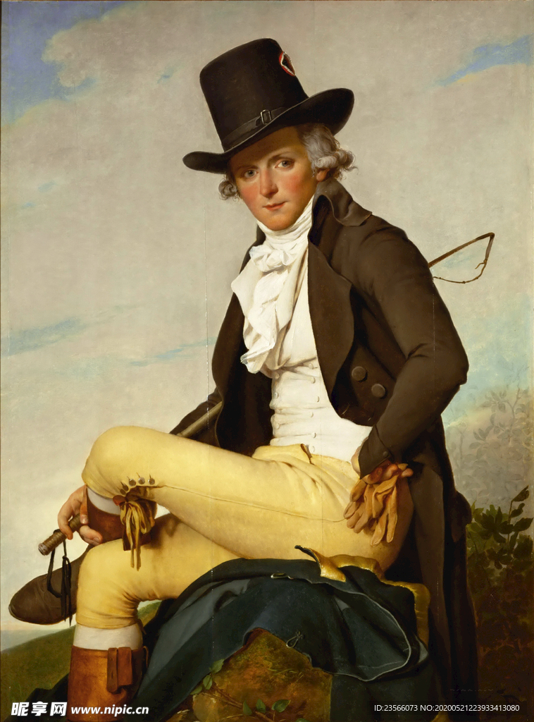 复古写实主义人物绘画