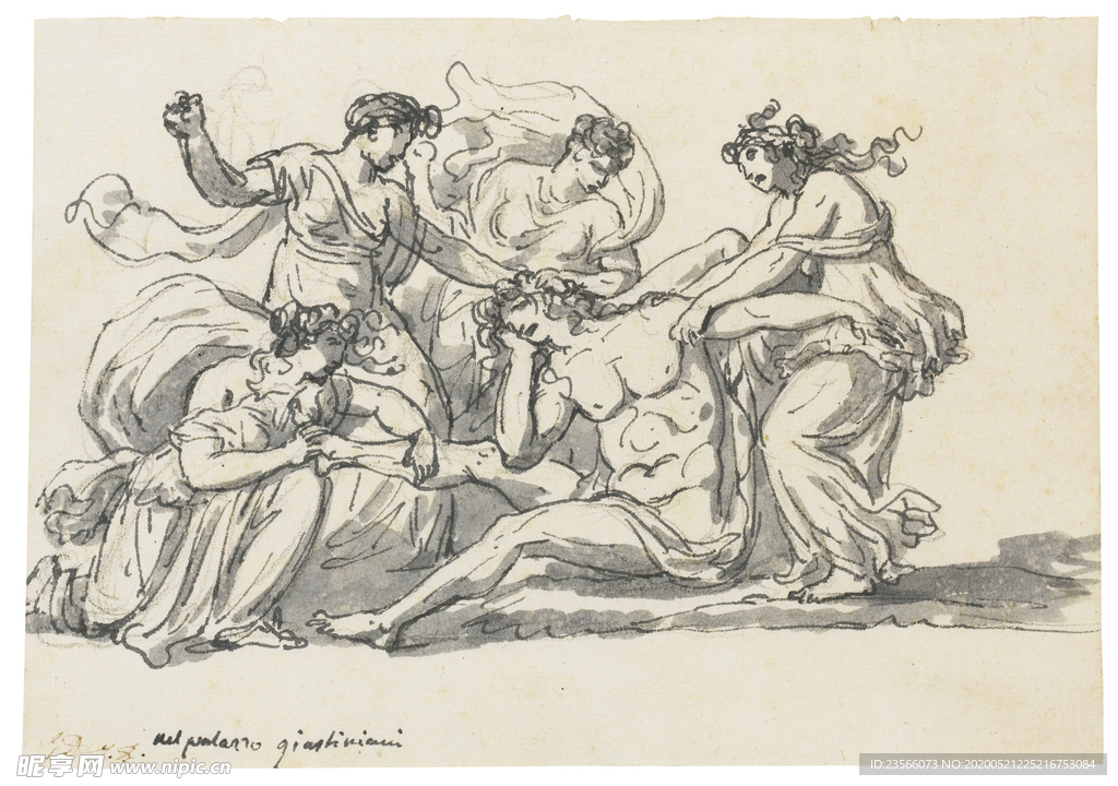 复古写实主义人物绘画