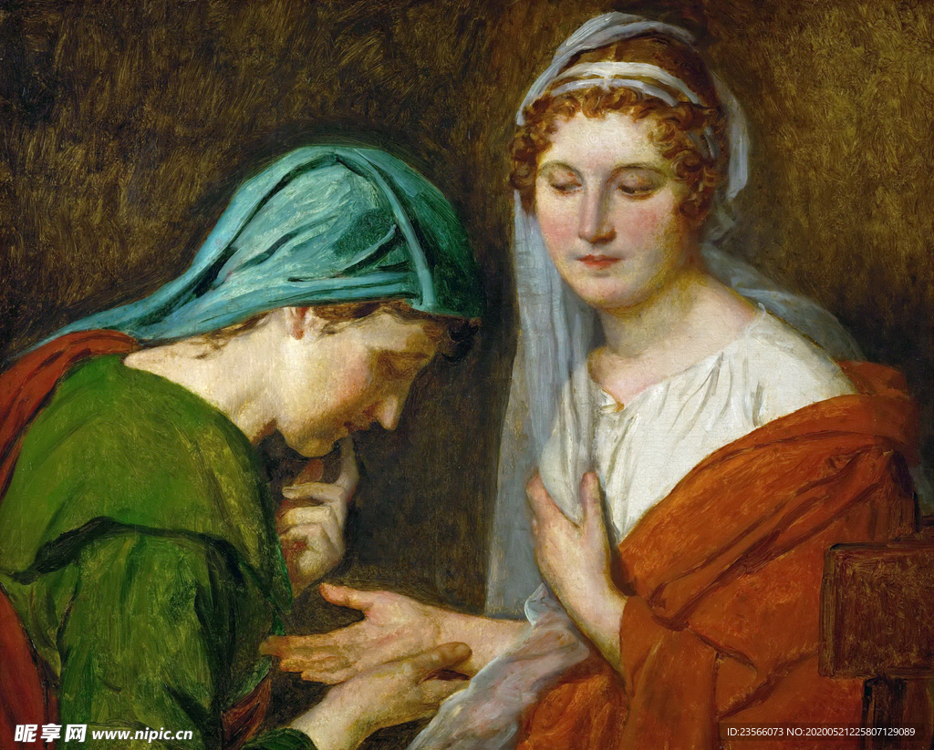 复古写实主义人物绘画