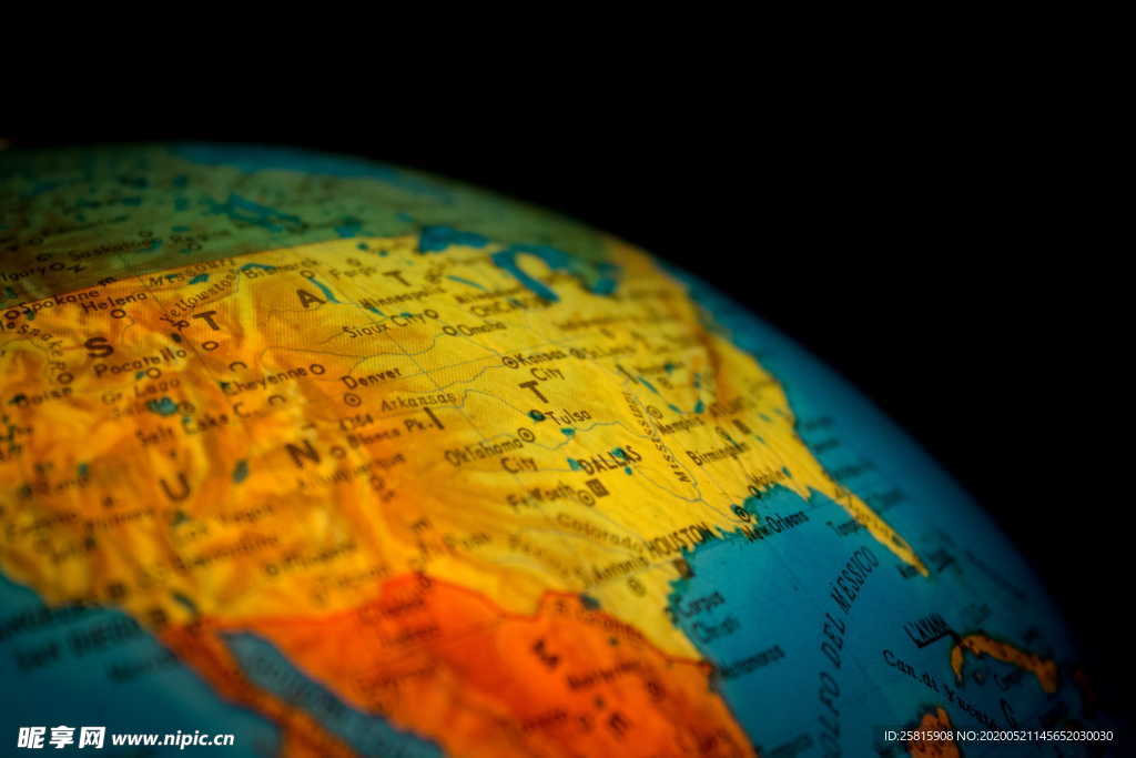 方位区位地理素材图片