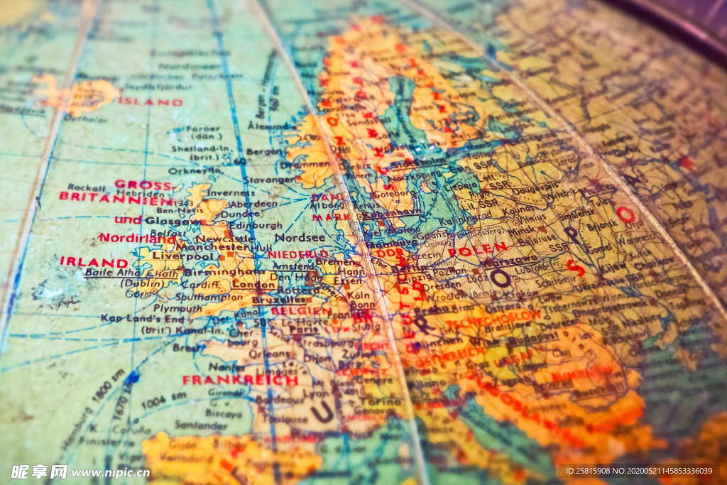 方位区位地理素材图片