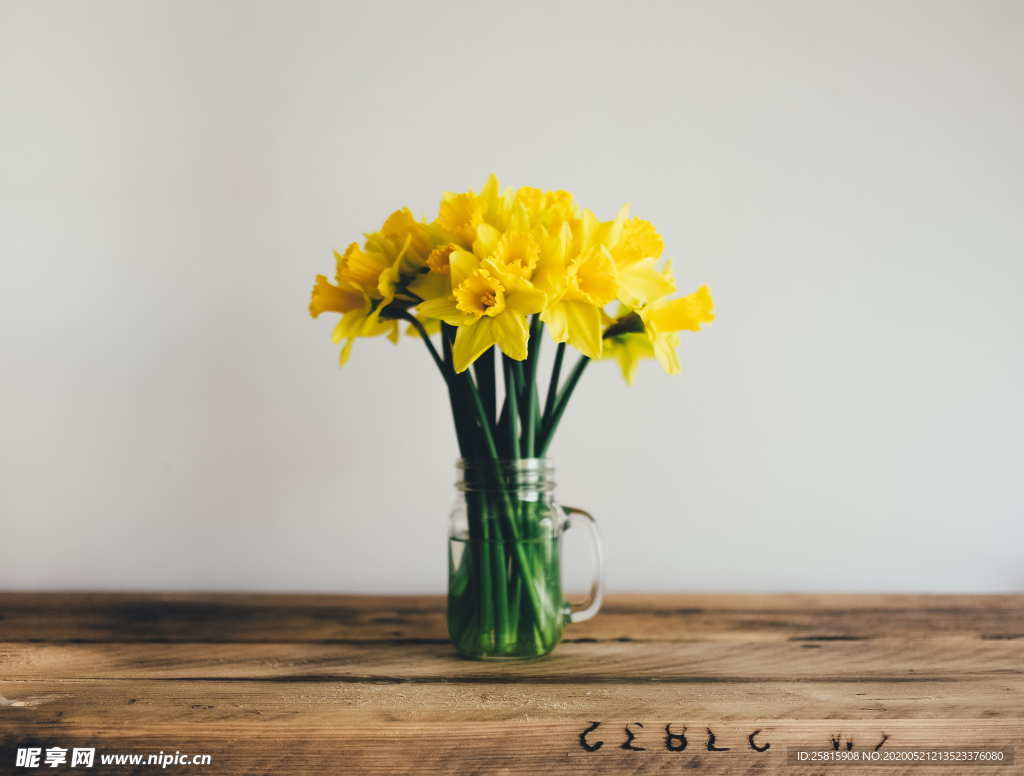 水仙花唯美图片