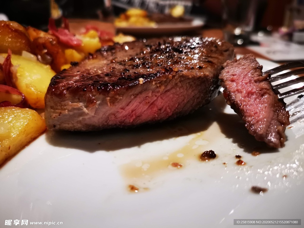 牛排美味图片