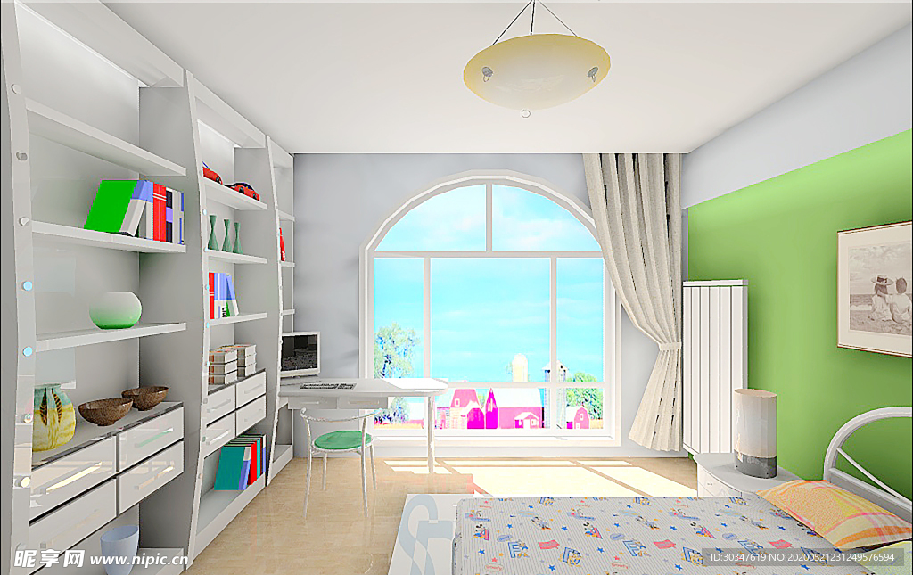 儿童家装效果图设计