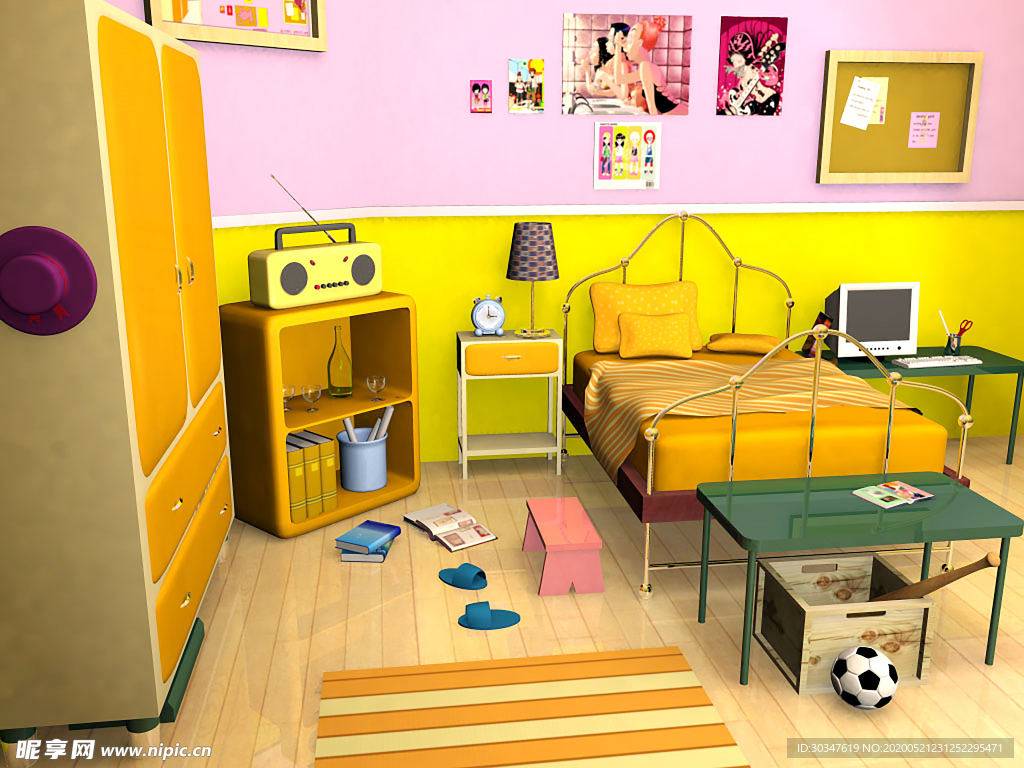 儿童家装效果图设计