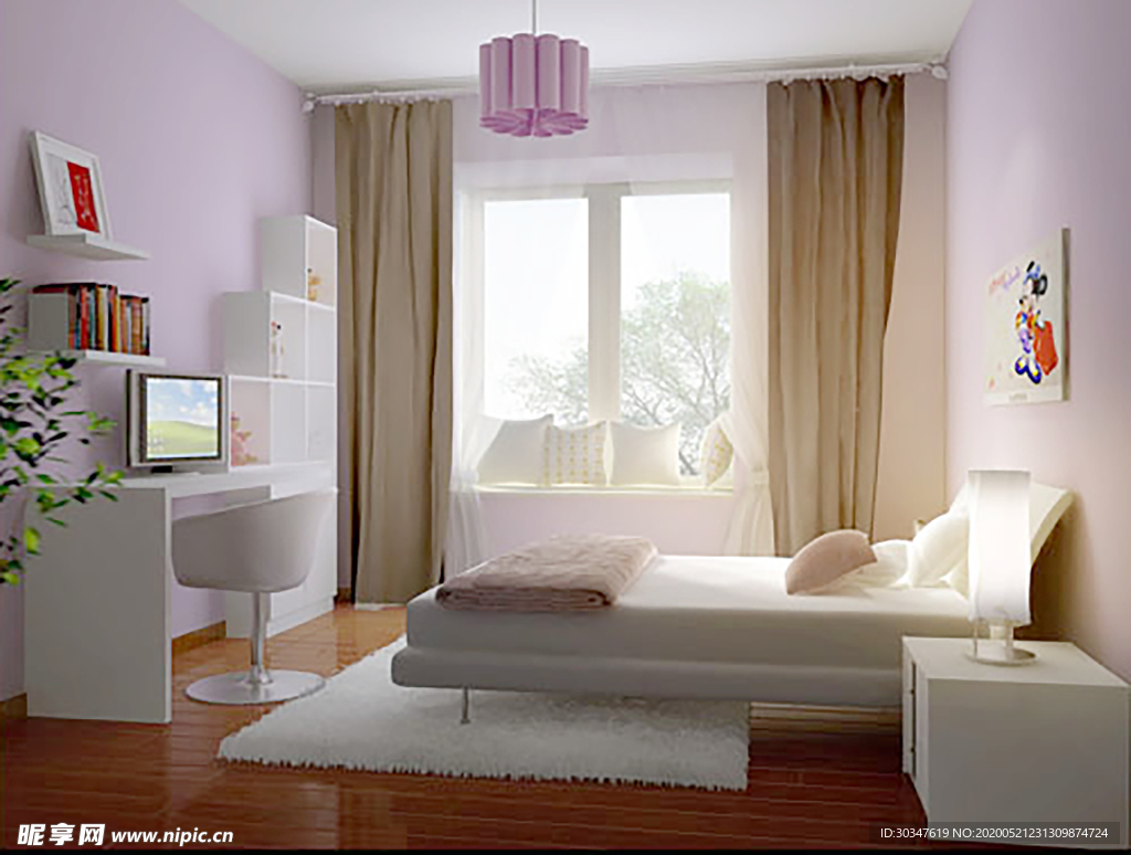 儿童家装效果图设计