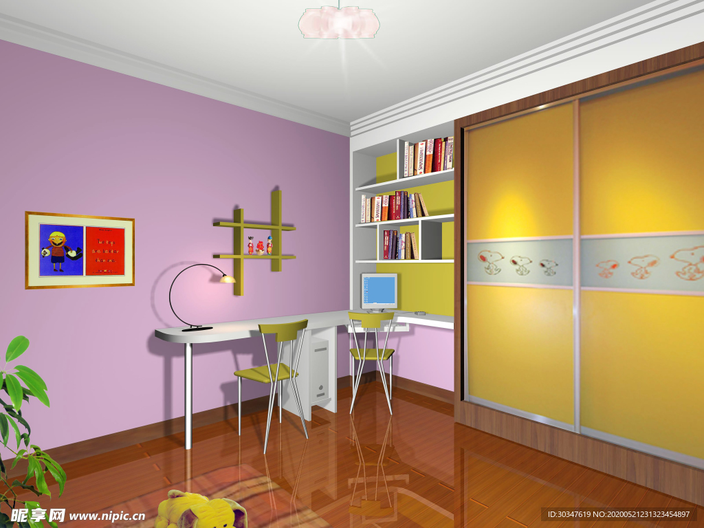 儿童家装效果图设计