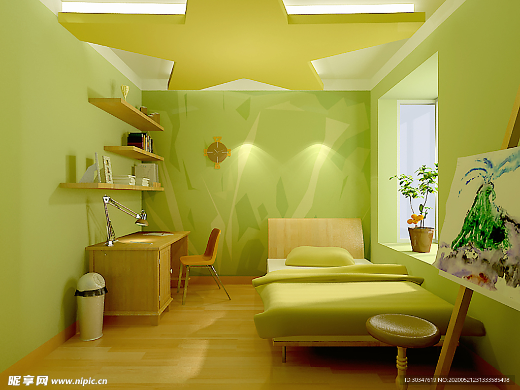 儿童家装效果图设计