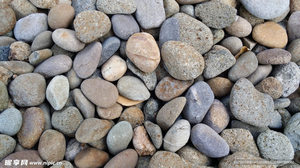 鹅卵石卵石石子图片