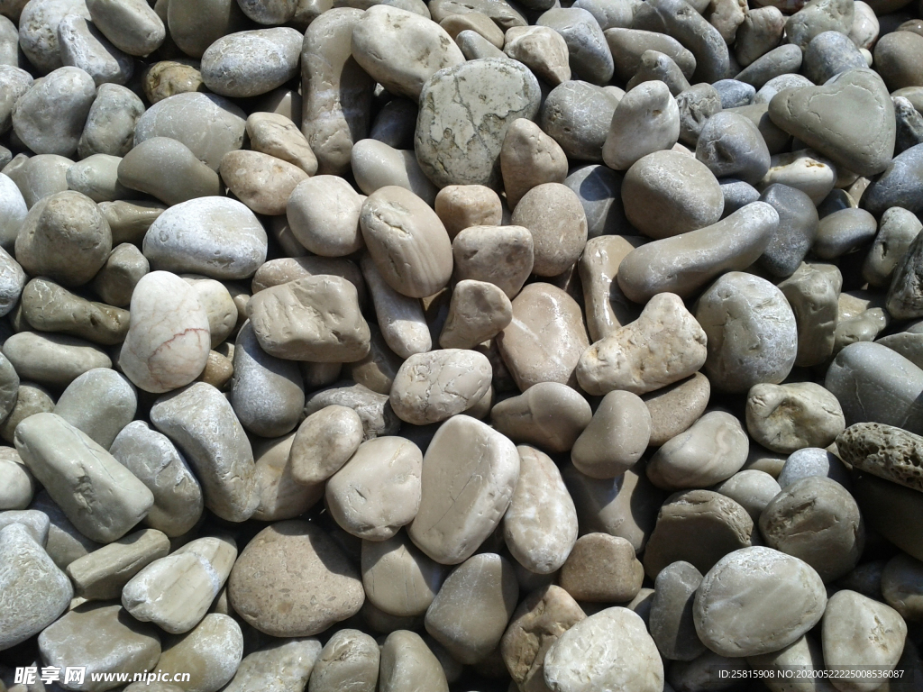 鹅卵石卵石石子图片